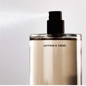Saffron & Cedar body & hair Fragrance mist